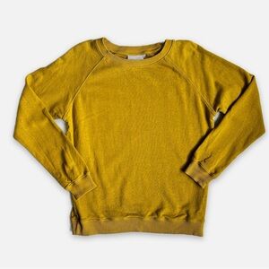Jungmaven Women’s Golden Crewneck Sweatshirt XS Cotton Hemp Made in USA
